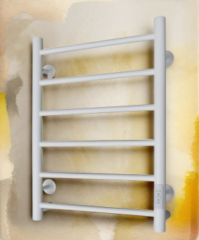 Полотенцесушитель электрический с/т Comfysan Аврора, белый