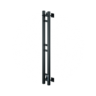 Полотенцесушитель электрический с/т Comfysan Alto-K EC-2 120/10, черный