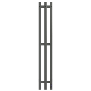 Полотенцесушитель Электрич. с/т GROIS TRIO GR-128 190х1200 П3 gray R 