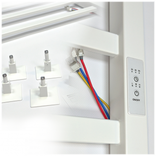 Полотенцесушитель электрический с/т Comfysan Roma-K белый матовый 