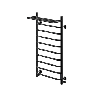 Полотенцесушитель электрический с/т Comfysan Scola с полкой, черный