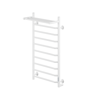 Полотенцесушитель электрический с/т Comfysan Scola с полкой, белый