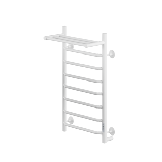 Полотенцесушитель электрический с/т Comfysan Scola с полкой, белый