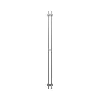 Полотенцесушитель электрический Grota Corsa K хром матовый