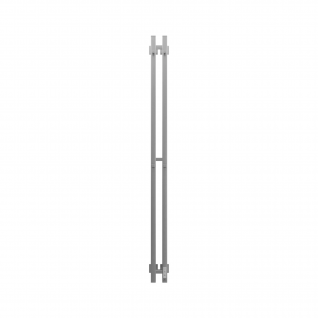 Полотенцесушитель электрический Grota Corsa K хром матовый