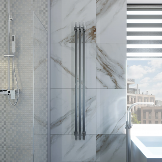 Полотенцесушитель электрический Grota Corsa K хром глянцевый