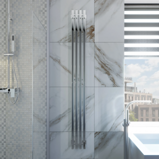 Полотенцесушитель электрический Grota Corsa K хром глянцевый