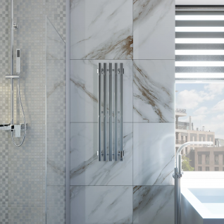 Полотенцесушитель электрический Grota Corsa K хром глянцевый