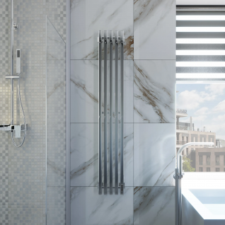 Полотенцесушитель электрический Grota Corsa K хром глянцевый