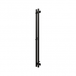 Полотенцесушитель электрический Grota Corsa K черный матовый