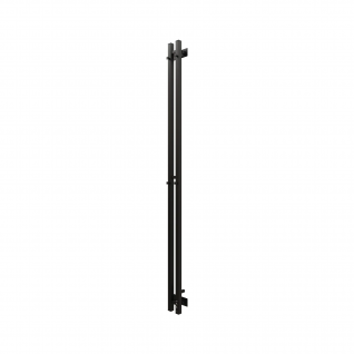 Полотенцесушитель электрический Grota Corsa K черный матовый