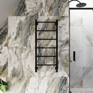 Полотенцесушитель электрический Grota Simple K  черный матовый