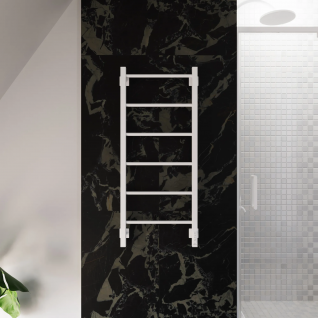 Полотенцесушитель электрический Grota Simple K белый матовый