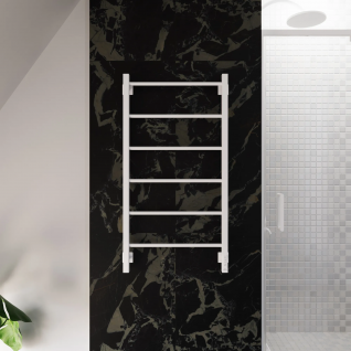 Полотенцесушитель электрический Grota Simple K белый матовый