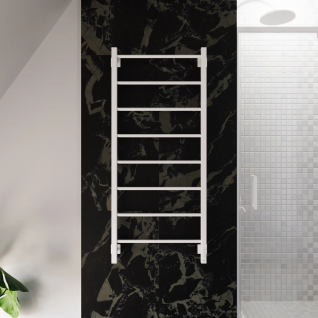 Полотенцесушитель электрический Grota Simple K белый матовый