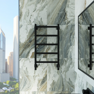 Полотенцесушитель электрический Grota Soffi K  черный матовый