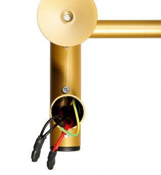 Полотенцесушитель электрический с/т Comfysan Vita, матовое золото