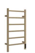 Полотенцесушитель электрический с/т Comfysan Stella, золото, гальваника