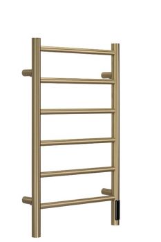Полотенцесушитель электрический с/т Comfysan Stella, золото, гальваника
