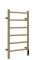 Полотенцесушитель электрический с/т Comfysan Stella, золото, гальваника