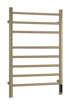 Полотенцесушитель электрический с/т Comfysan Stella, золото, гальваника