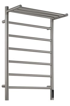 Полотенцесушитель электрический с/т Comfysan Stella с полкой, никель