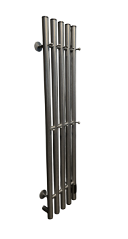 Полотенцесушитель электрический с/т Comfysan Alto EC-5 120/24, оружейная сталь 