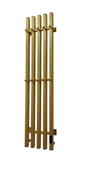 Полотенцесушитель электрический с/т Comfysan Alto-K EC-5 120/24, матовое золото