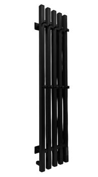 Полотенцесушитель электрический с/т Comfysan Alto-K EC-5 120/24, черный