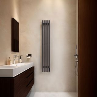 Полотенцесушитель электрический с/т Comfysan Alto-K EC-4 150/15, никель, гальваника